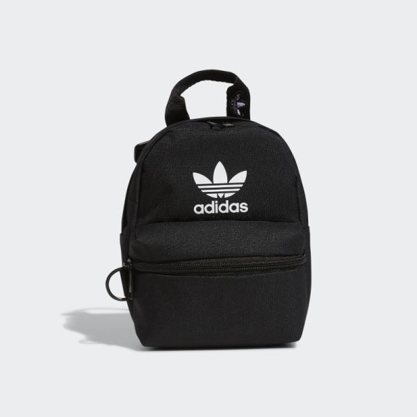 Adidas Black Trefoil 2.0 Mini Backpack