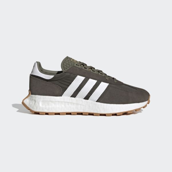 Stylish Olive Adidas Retropy E5 Shoes