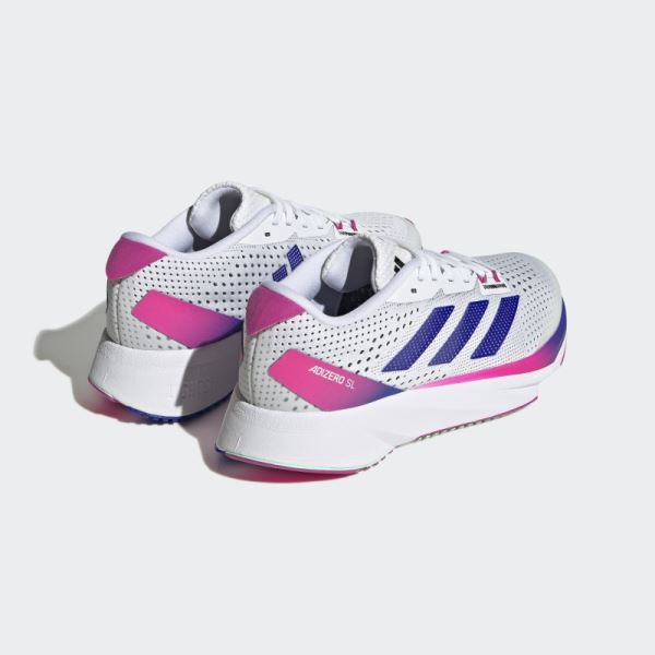 Adidas White Adizero SL Shoes