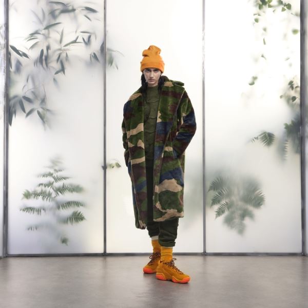 Adidas Aop Camo Faux Fur Coat (All Gender)