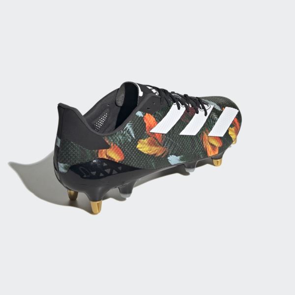 Rugby Adizero RS7 Soft Ground Boots Black Adidas