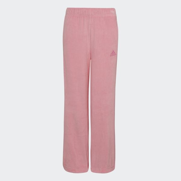 Adidas Pink Lounge Velour Regular Pants