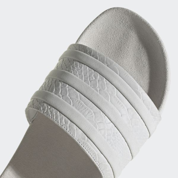 Adilette Slides Adidas White