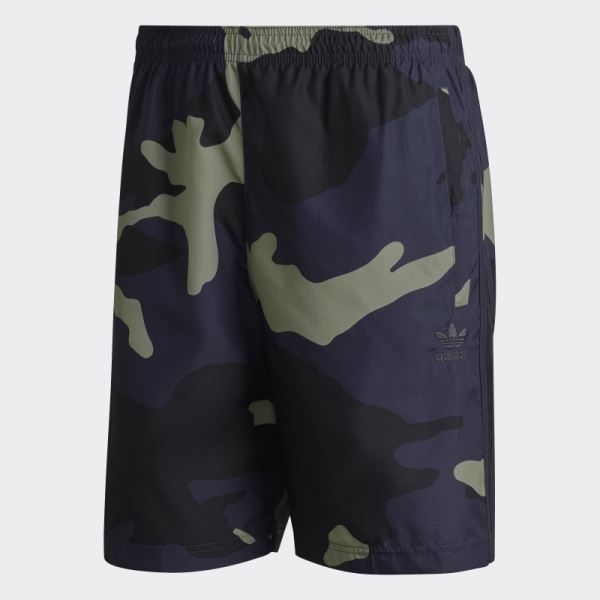 Adidas Navy Graphics Camo Shorts