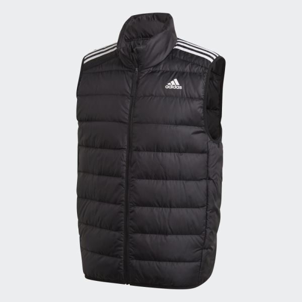 Essentials Light Down Vest Black Adidas Fashion