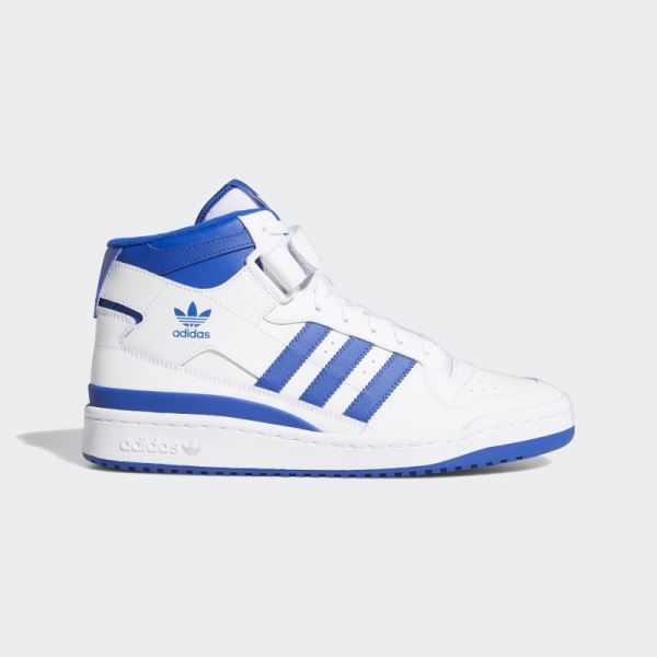 Fashion Adidas Forum Mid Shoes Royal Blue