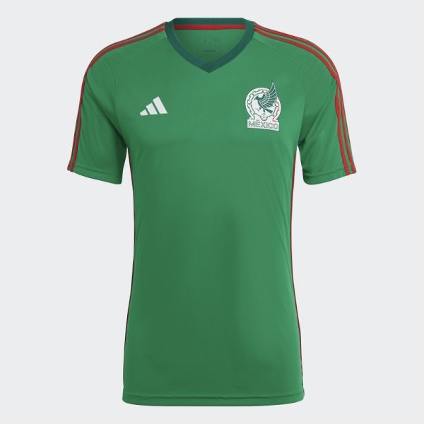 Mexico Home Fan Shirt Green Adidas