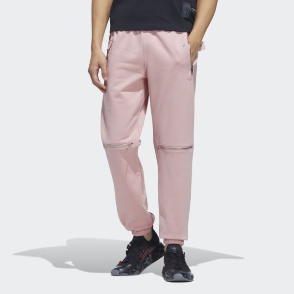 Adidas Mauve Zip Knit Pants