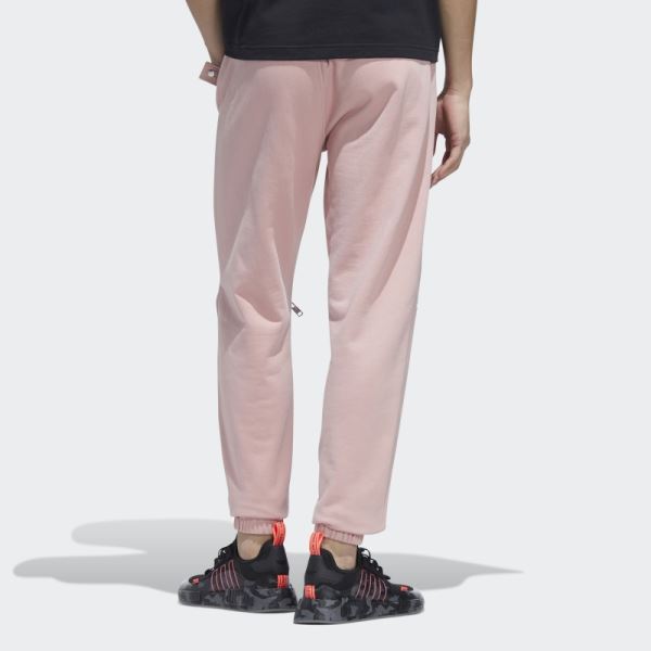 Adidas Mauve Zip Knit Pants