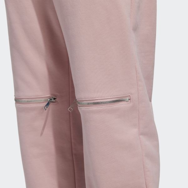 Adidas Mauve Zip Knit Pants