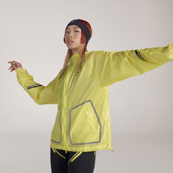 Adidas by Stella McCartney TruePace Running Jacket Shock Yellow