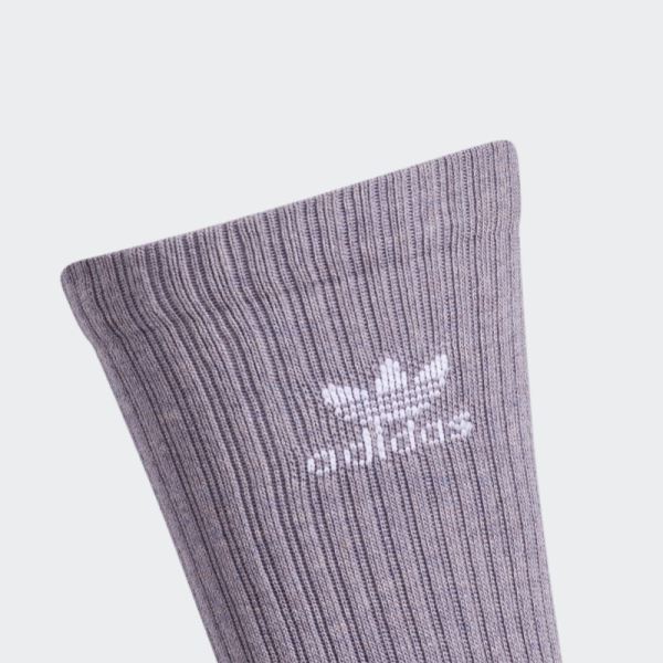 Adidas Botanical Dye Crew Socks Purple