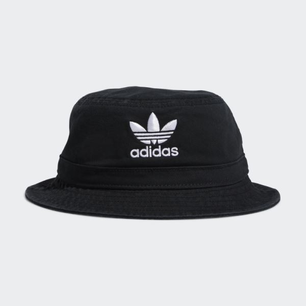 Washed Bucket Hat Adidas Black