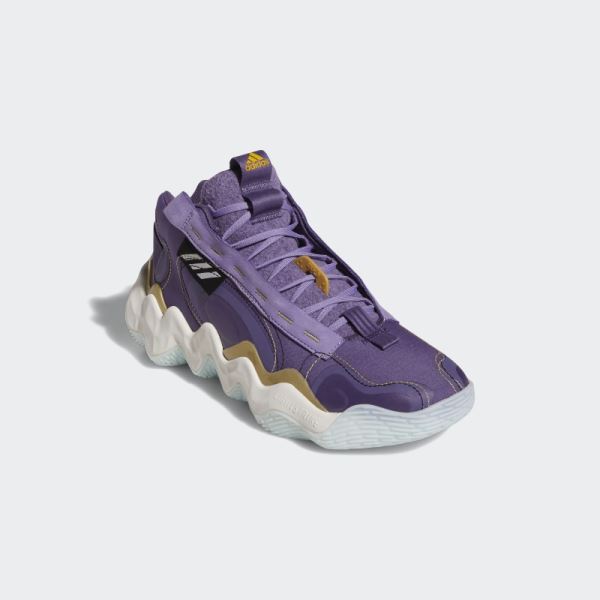 Tech Purple Exhibit B Candace Parker Mid Basketball Shoes Adidas