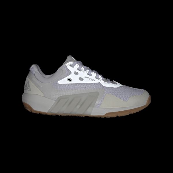 Adidas White Dropset Trainer Shoes