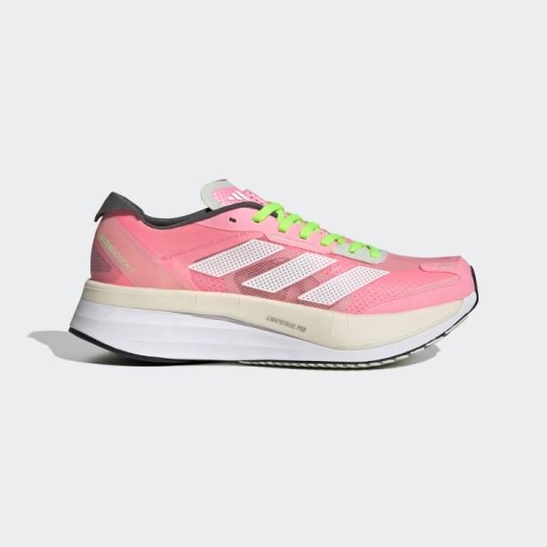 Adidas Beam Pink Adizero Boston 11 Shoes