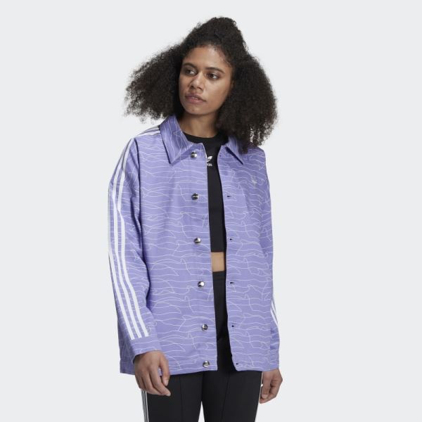 Light Purple Fakten Jacket Adidas