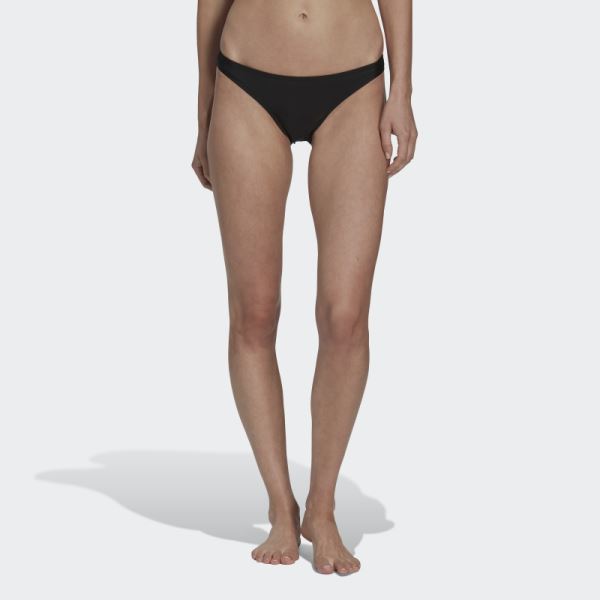 Sporty Bikini Bottoms Adidas Black