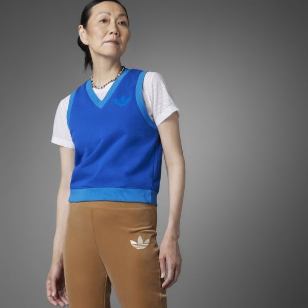 Adidas Adicolor Heritage Now Sweater Vest Royal