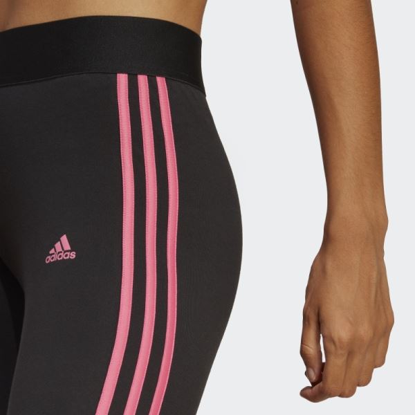 3 Stripes Leggings Black Adidas