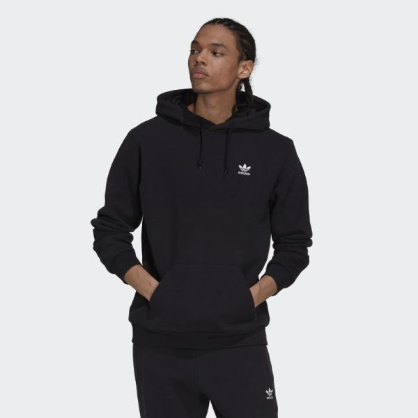 Adicolor Essentials Trefoil Black Hoodie Adidas