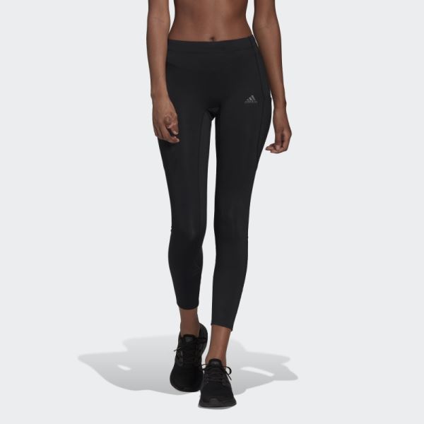 Black FastImpact Running 7/8 Leggings Adidas