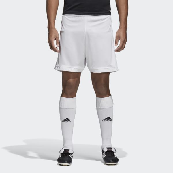 White Squadra 17 Shorts Adidas