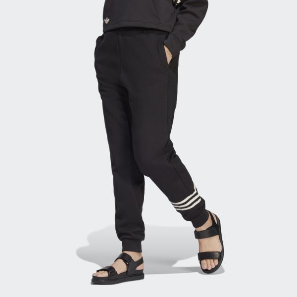 Adidas Adicolor Neuclassics Black Joggers