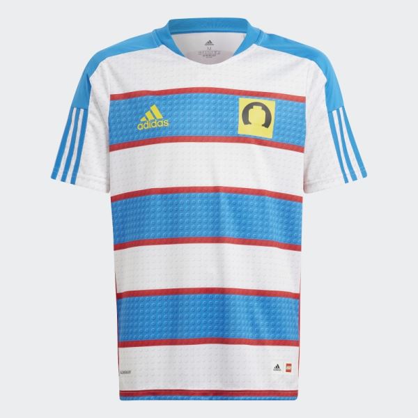 Blue Adidas Tiro x LEGO Home Jersey Hot