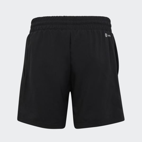 Black Club Tennis 3-Stripes Shorts Adidas