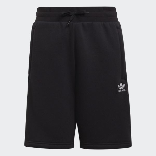 Adidas Black Shorts Adicolor