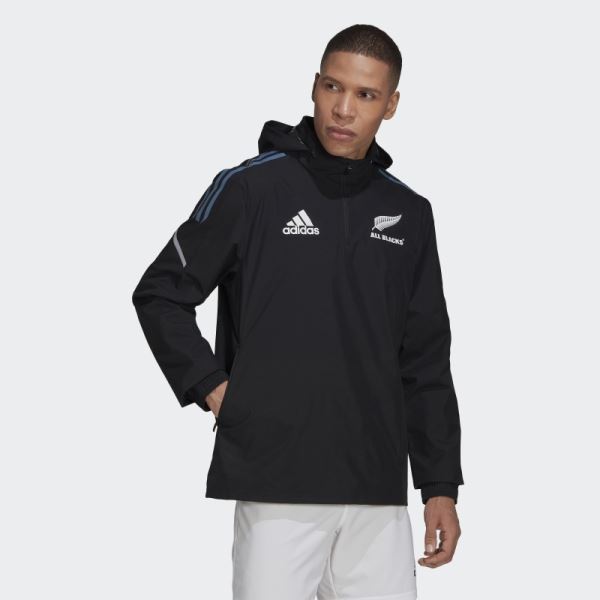 All Blacks Rugby Windbreaker Black Adidas