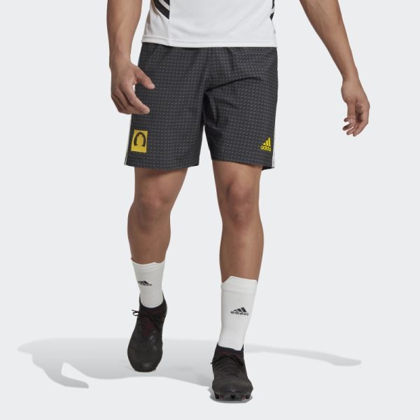 Adidas Tiro x LEGO Downtime Shorts Black Fashion