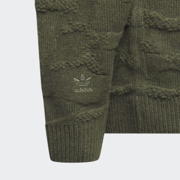 Knit Crewneck Sweatshirt (All Gender) Pine Adidas