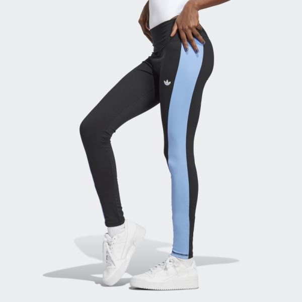 Side Panel Leggings Adidas Black