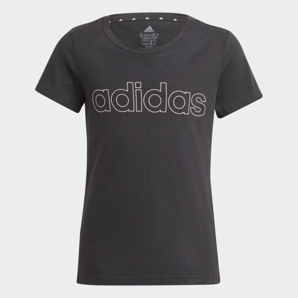 White Adidas Essentials Tee