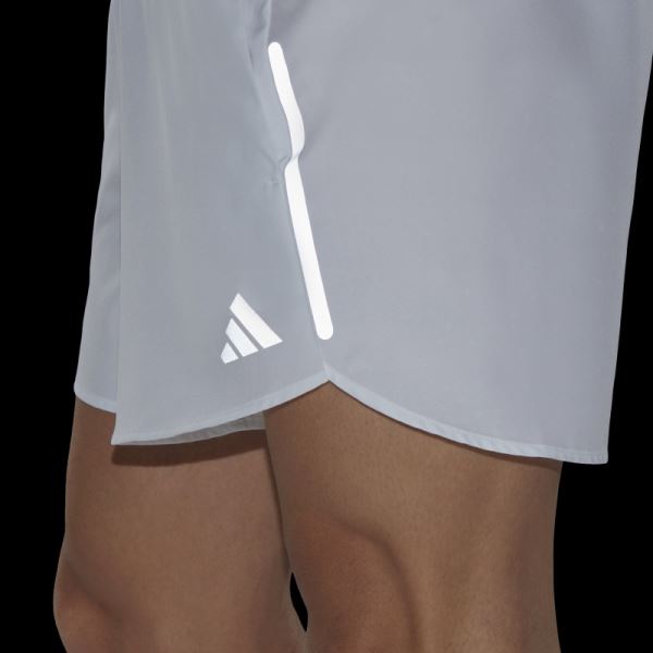 White Designed for Running Engineered Shorts Adidas