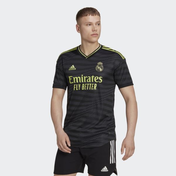 Real Madrid 22/23 Third Authentic Jersey Black Adidas