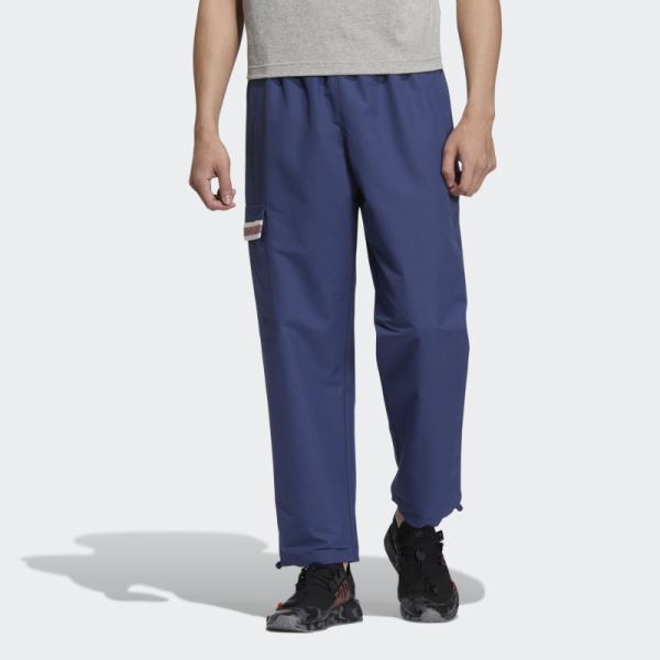 Modern Collegiate Track Pants Adidas Tech Indigo