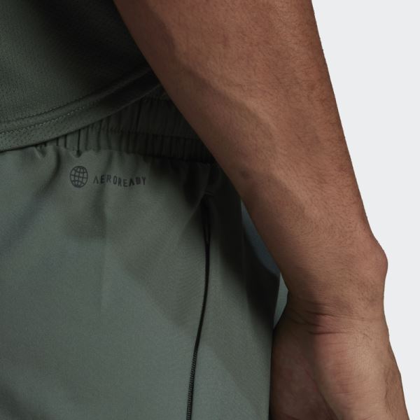 Adidas AEROREADY Designed for Movement Shorts Green Oxide