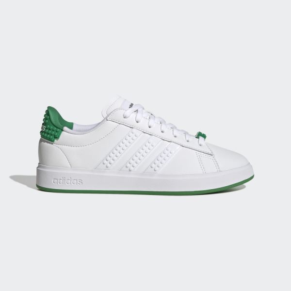 Adidas Grand Court x LEGO 2.0 Shoes Hot White