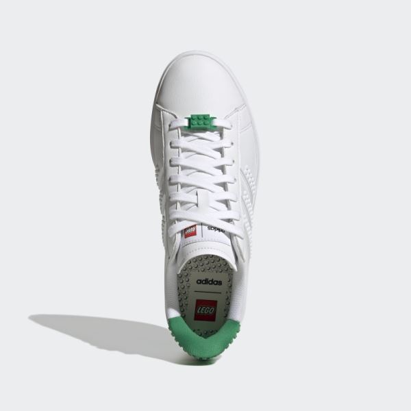 Adidas Grand Court x LEGO 2.0 Shoes Hot White