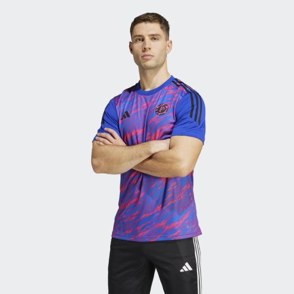 Adidas Pogba Training Jersey Blue Fashion