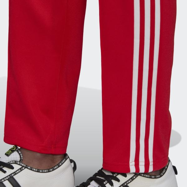 Adidas Adicolor Classics Beckenbauer Primeblue Tracksuit Bottoms Red