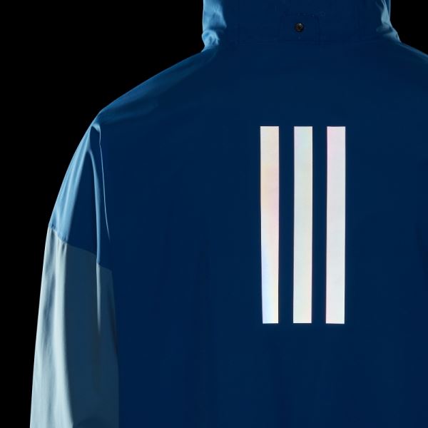 Shock Blue Traveer RAIN.RDY Jacket (Gender Neutral) Adidas