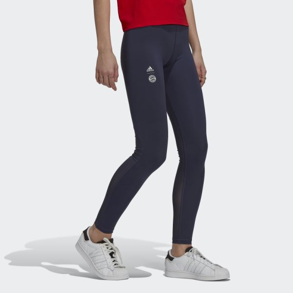 Adidas FC Bayern Leggings Navy