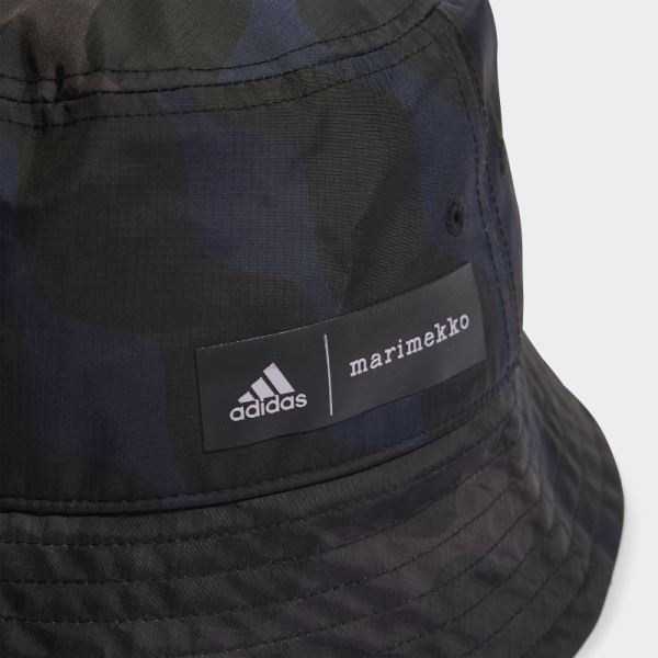 Adidas Marimekko WIND.RDY Bucket Hat Black Stylish