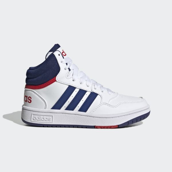 Scarlet Adidas Hoops Mid Shoes Fashion