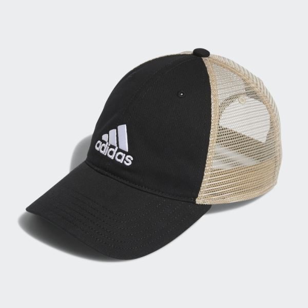 Relaxed Mesh Snapback Hat Adidas Black