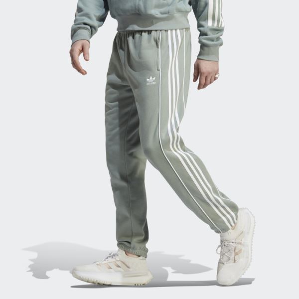 Silver Green Adidas Rekive Sweat Pants Hot